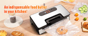 Charger l'image dans la visionneuse de galerie, Amocart 90Kpa 130W Vacuum Sealer Food Packaging Machine with Free 10pcs Vacuum bags for Household Kitchen Vacuum Food Sealing