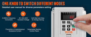 Bild in Galerie-Viewer laden, Amocart 2.2KW VFD Inverter Variable Frequency Drive Converter AC 220V 3P Output Speed Controller for Water Pump Motor CNC