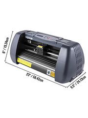 Load image into Gallery viewer, Amocart Vinyl Cutter Machine Computer Windows Software 3 Blades Pen Holder 14Inch 375MM Max Paper Feed Printer Cutting Plotter