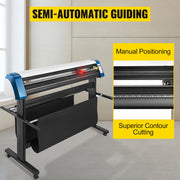 Charger l'image dans la visionneuse de galerie, Amocart 53"/34"/28"4MB Semi-Automatic Cutter Vinyl Cutting Plotter Machine Laser Positioning 3 Interface W/ SIGNMASTER Software