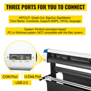 Charger l'image dans la visionneuse de galerie, Amocart 53"/34"/28"4MB Semi-Automatic Cutter Vinyl Cutting Plotter Machine Laser Positioning 3 Interface W/ SIGNMASTER Software
