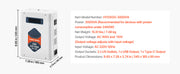 Charger l'image dans la visionneuse de galerie, Amocart Step Down/Up Voltage Converter 2000VA/3000VA 220V to 110V / 110V to 220V Power Transformer & Outlets USB Output Display