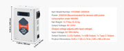 Bild in Galerie-Viewer laden, Amocart Step Down/Up Voltage Converter 2000VA/3000VA 220V to 110V / 110V to 220V Power Transformer & Outlets USB Output Display