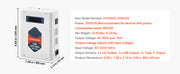 Bild in Galerie-Viewer laden, Amocart Step Down/Up Voltage Converter 2000VA/3000VA 220V to 110V / 110V to 220V Power Transformer & Outlets USB Output Display