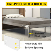 Bild in Galerie-Viewer laden, Amocart DIY Murphy Bed Hardware Kit Vertical Mounting Wall Bed Spring Mechanism Heavy Duty King Queen Bed Support Hardware DIY