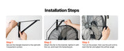 Charger l'image dans la visionneuse de galerie, Amocart Wall Mount Fan 18/20 in Wall Mounted Hanging Fan with IP44-rated Protection 3-Speed Long Airflow Distance for Industry