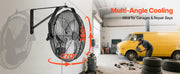 Charger l'image dans la visionneuse de galerie, Amocart Industrial Wall Mount Fan High Velocity Waterproof Wall Fan with Aluminum Blades for Workshop Warehouse Greenhouse