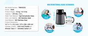 Charger l'image dans la visionneuse de galerie, Amocart Water Distiller 4L 1.05 Gallon Pure Water Purifier Filter For Home Countertop750W Distilled Water Maker Stainless Steel