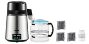 Bild in Galerie-Viewer laden, Amocart 4L Water Distiller Purifier Filter 1 L/H Distilling Speed Dispenser Drinking Bottle Softener Touch Screen Home Use