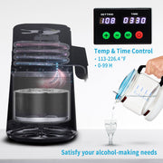 Bild in Galerie-Viewer laden, Amocart 4L Water Distiller Purifier Filter 1 L/H Distilling Speed Dispenser Drinking Bottle Softener Touch Screen Home Use