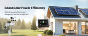 Load image into Gallery viewer, Amocart 7-in-1 Wi-Fi Weather Station 7-In TFT Display Solar Powered Outdoor Sensor, Rain Gauge, Indoor Outdoor Weather Forecast