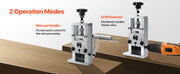 Charger l'image dans la visionneuse de galerie, Amocart Aluminum Alloy Frame Manual Wire Stripping Machine 0.06-1 in Hand Crank or Drill Powered for Scrap Copper Recycling