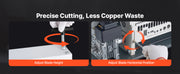 Charger l'image dans la visionneuse de galerie, SucceBuy 370W Electric Wire Stripper Machine 0.06-1.57 in 11 Channel Automatic Copper Cable Stripper for Scrap Copper Recycling