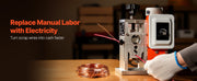 Charger l'image dans la visionneuse de galerie, Amocart Electric Wire Stripping Machine 1.5-40 mm 400W Automatic Motorized Wire Peeler with Blades for Scrap Copper Recycling