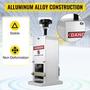 Charger l'image dans la visionneuse de galerie, Amocart Manual Wire Stripping Machine 1.5 - 25 mm + Hand Crank Portable Tool Aluminum Construction for Scrap Copper Recycling