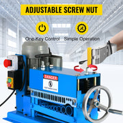 Charger l'image dans la visionneuse de galerie, Amocart Electric Wire Stripping Machine 370W 1.5mm-38mm Cable Stripper Peeling 11 Channels & 10 Blades Removing Plastic Rubber