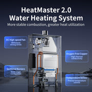 Load image into Gallery viewer, Propane Tankless Water Heater, 3.6 GPM, 80,000 BTU, Indoor
