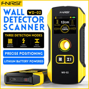 Load image into Gallery viewer, FNIRSI WD-01 WD-02 Metal Detector Wall Scanner with Newly Designed Positioning Hole for AC Live Cable Wires Metal Wood Stud Find
