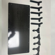 Load image into Gallery viewer, Customized Carbon Fiber CNC Cutting Plate Service DIY Carbon Fiber Sheet Plate CNC Machining Carbon fiber Custom CNC service
