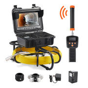 Bild in Galerie-Viewer laden, Amocart Sewer Camera 9" Pipeline Inspection Camera w/DVR Function w/12 Adjustable LED and 16 GB SD Card with 512Hz Locator IP68

