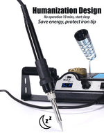WEP 927-II 2 Helping Hands Electric Soldering Iron Station Digital Display 60W Soldering iron Kit Temperature Adjust Welding Too