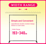 Background Stand Photo Frame Photography Crossbar Wedding Outdoor Bithday Decoration School Photographic Backdrop Party