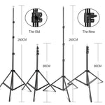 2.6x3M/8.5x10ft Photo Video Studio Backdrop Background Stand, Adjustable Telescopic Background Support System with Carry Bag
