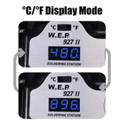 Load image into Gallery viewer, WEP 927-II 2 Helping Hands Electric Soldering Iron Station Digital Display 60W Soldering iron Kit Temperature Adjust Welding Too
