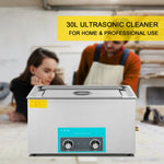 SucceBuy 3L 6L 10L 15L 22L 30L Electric Ultrasonic Cleaner Portable Washing Machine Lave-Dishes Ultrasound Home Office Appliance