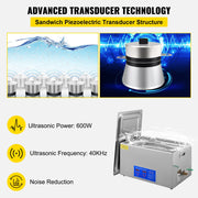 Load image into Gallery viewer, Amocart 1.3L 2L 3L 6L 10L 15L 22L 30L Ultrasonic Cleaner Lave-Dishes Portable Washing Machine Ultrasound Home Clean Appliances
