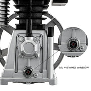Charger l'image dans la visionneuse de galerie, Amocart Air Compressor Heads Piston Twin Cylinder Single Stage 2.2KW 375L/MIN 12CFM 11Bar 159.5PSI 1300RPM for Chemical Textile
