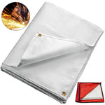 Amocart Welding Firesafe Fiberglass Blanket Emergency Survival Flame Retardant Safety Protective Equipment 8x10FT 10x10FT