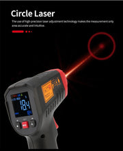 Charger l'image dans la visionneuse de galerie, UNI-T Infrared Thermometer UT306S UT306C Non-contact Industrial Laser Digital Temperature Meter Temperature Gun Tester -50-500
