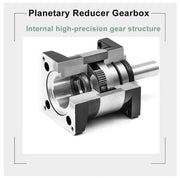 Load image into Gallery viewer, YunDuan Planetary Reducer Nema23 Stepper Motor Reducer Step-down Gearbox Ratio 4:1-100:1 14mm Shaft Less Than 20 arcmin
