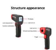 Charger l'image dans la visionneuse de galerie, UNI-T Infrared Thermometer UT306S UT306C Non-contact Industrial Laser Digital Temperature Meter Temperature Gun Tester -50-500
