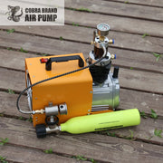 Load image into Gallery viewer, 4500Psi 300Bar 30MPA  220V 110V Pcp Air Compressor Electric High Pressure Pump for Pneumatic PCP Rifle Airgun Scuba Inflator
