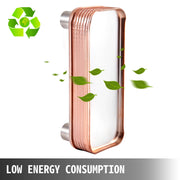 Bild in Galerie-Viewer laden, Amocart 30/40/60 Plates Heat Exchanger Wort Chiller Stainless Steel Homebrew Brewing Beer Cooler Counterflow  Water Heating
