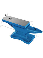 SucceBuy 10-45KG Anvil Blacksmith Forged Metal Work Jewelry Metalsmiths Metal Riveting Flattening Forging Forming Bench Tools