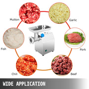 Charger l'image dans la visionneuse de galerie, Amocart 250Kg/H Electric Meat Mincer Grinder 1100W Commercial Kitchen Chopper FoodProcessor SausageMaker Machine Home Appliance
