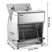 Charger l'image dans la visionneuse de galerie, Amocart Commercial Bread Slicer Stainless Steel 12mm Blades Electric Bread Cutting Machine Kitchen Appliance Toast Processor
