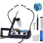 Load image into Gallery viewer, WEP 927-II 2 Helping Hands Electric Soldering Iron Station Digital Display 60W Soldering iron Kit Temperature Adjust Welding Too
