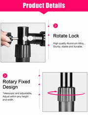 Load image into Gallery viewer, Double-Crossbar Backdrop Background Stand Frame Support System For Photography Photo Studio Video Muslin Green Screen
