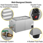 Amocart 1.3L 2L 3L 6L 10L 15L 22L 30L Ultrasonic Cleaner Lave-Dishes Portable Washing Machine Ultrasound Home Clean Appliances