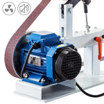 SucceBuy 1.5KW Belt Grinder Machine 2 x 82in Variable/Constant Speed 3 Mode Electric Belt Sander for Tool Polishing Knife Making