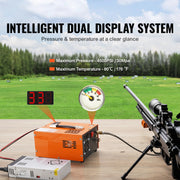 Charger l'image dans la visionneuse de galerie, Amocart PCP Air Compressor 4500PSI/30Mpa Portable PCP Airgun Compressor with External Converter PCP Air Pump
