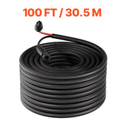 Charger l'image dans la visionneuse de galerie, Amocart 30FT/50FT/100FT Solar Panel Extension Cable with Flame Retardant Protective Sleeving Female and Male Connectors for RV
