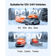 Bild in Galerie-Viewer laden, Amocart Diesel Heater 8KW Diesel Air Heater with LCD Panel and Remote Control Parking Heater Low Noise for Truck Trailer Boat
