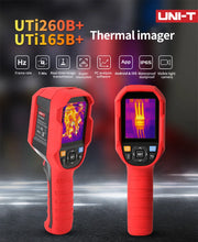Load image into Gallery viewer, UNI-T UTI260B UTI260A Thermal Imaging Camera 256X192 Pixels Thermal Imager UTI260B+ PCB Circuit Floor Heating Tube Testing

