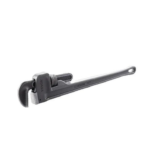 SucceBuy Pipe Wrench Aluminum Straight Pipe Wrench Adjustable Plumbing Wrench High Strength Jaw & Ergonomic Handle Automotive