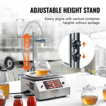Amocart 30-15000g Liquid Filling Machine Automatic Bottle Water Filler with Diaphragm Pump Digital Control for Wine Beverage